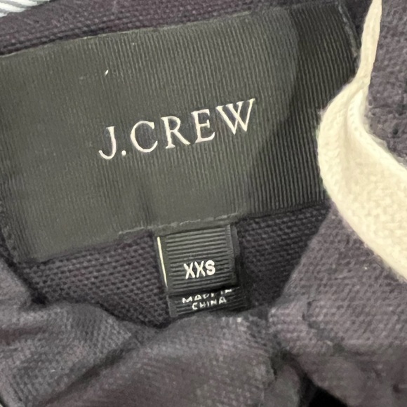 Jcrew rain jacket coat XXS canvas navy - Picture 4 of 4